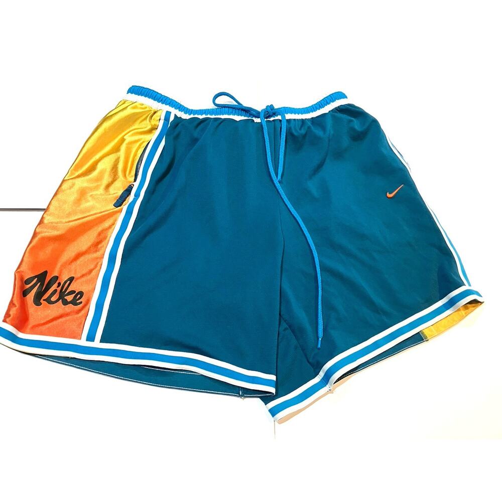 Nike Mens Dri-Fit DNA Basketball Shorts Mens 3XL Color Block Athletic Zip Pocket